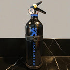 Extincteur fait mains sur le thème de PEUGEOT