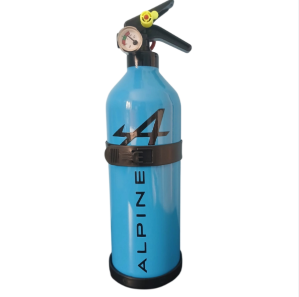 Extincteur fait mains sur le thème de ALPINE