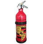 Extincteur fait mains sur le thème de PORSCHE