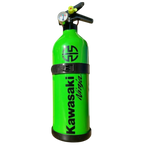Extincteur fait mains sur le thème de KAWASAKI